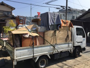 糟屋郡篠栗町での3.5トン引越し