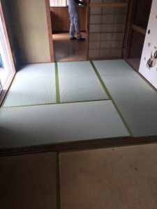 福岡市東区香椎　遺品整理＋特殊清掃＋畳新調
